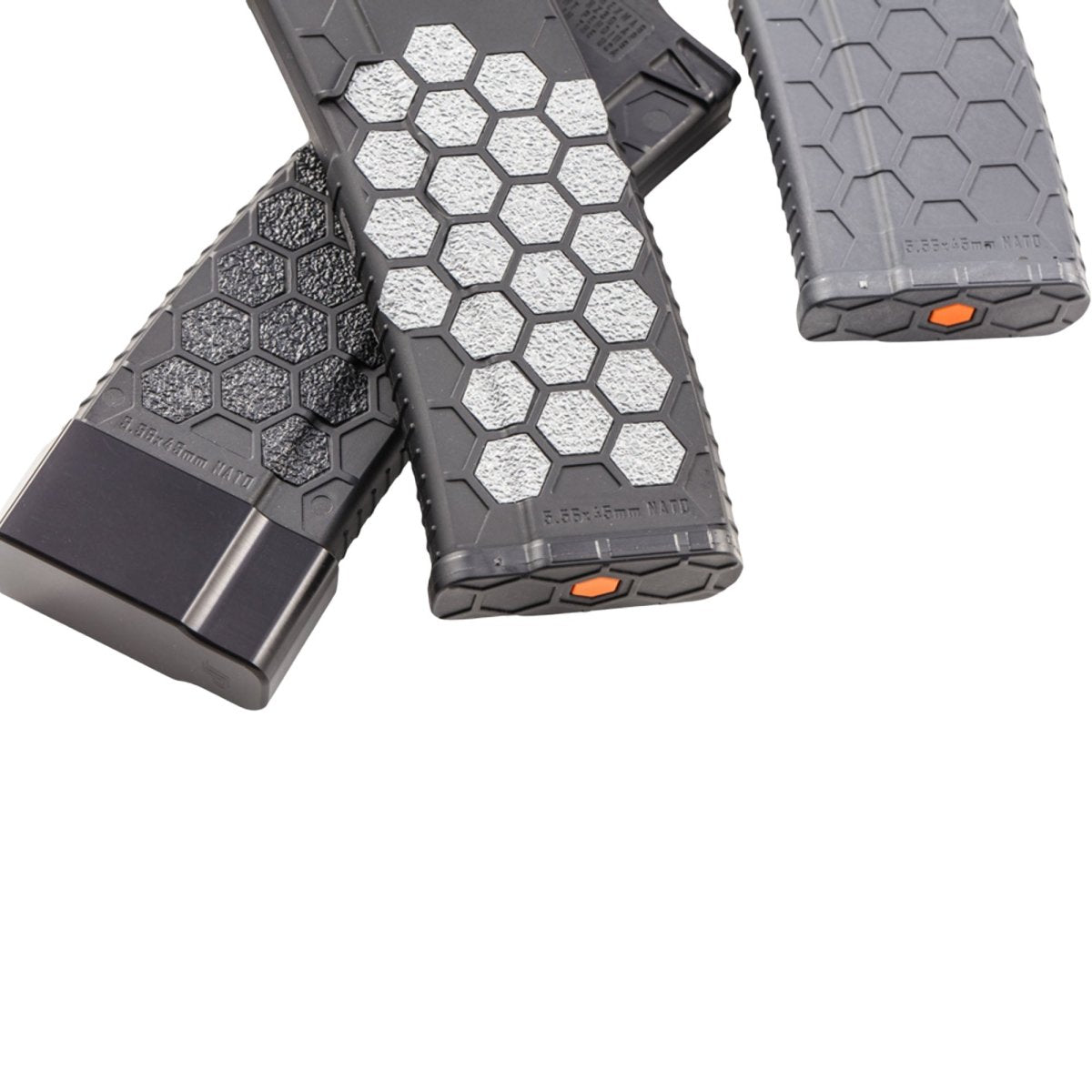 HEXMAG Tactical Grip Tape 46 Pre-Cut Hexagons Textured Stickers, Peel and Stick - Forza Sports