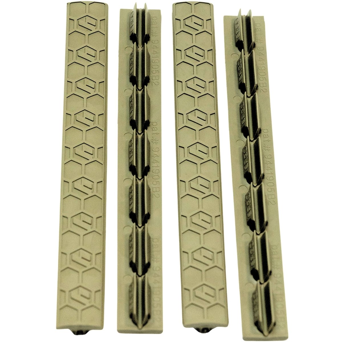 HEXMAG WedgeLok M - LOK Low - Profile Rail Cover (4 Pack) - Forza Sports