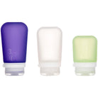 Humangear GoToob+ Soft Silicone Travel Bottle 3-Pack Humangear