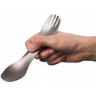 Humangear GoBites Uno Titanium Fork and Spoon Combination Travel Utensil Humangear