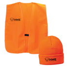 HME - Orange Safety Vest with Beanie - One Size Fits Most - Forza Sports