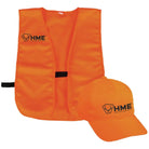 HME - Orange Safety Vest with Hat - One Size Fits Most - Forza Sports