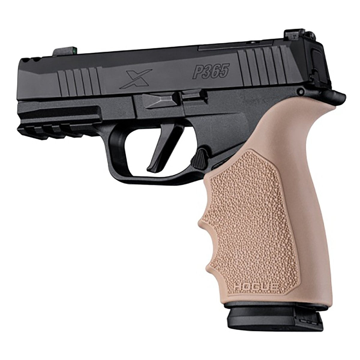 Hogue HandALL Beavertail Grip Sleeve for Sig Sauer P365 - Xmacro - Flat Dark Earth - Forza Sports