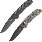 Hogue Deka Manual Folder 3.25" Clip Point Blade Knife with Cerakote Finish Hogue