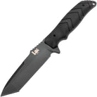 Hogue HK Fray Fixed Blade 4.2" Tanto Blade Knife - Black Hogue