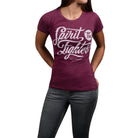 Hayabusa Women's Classic Spirit of the Fighter T-Shirt - XS - Purple - Forza Sports