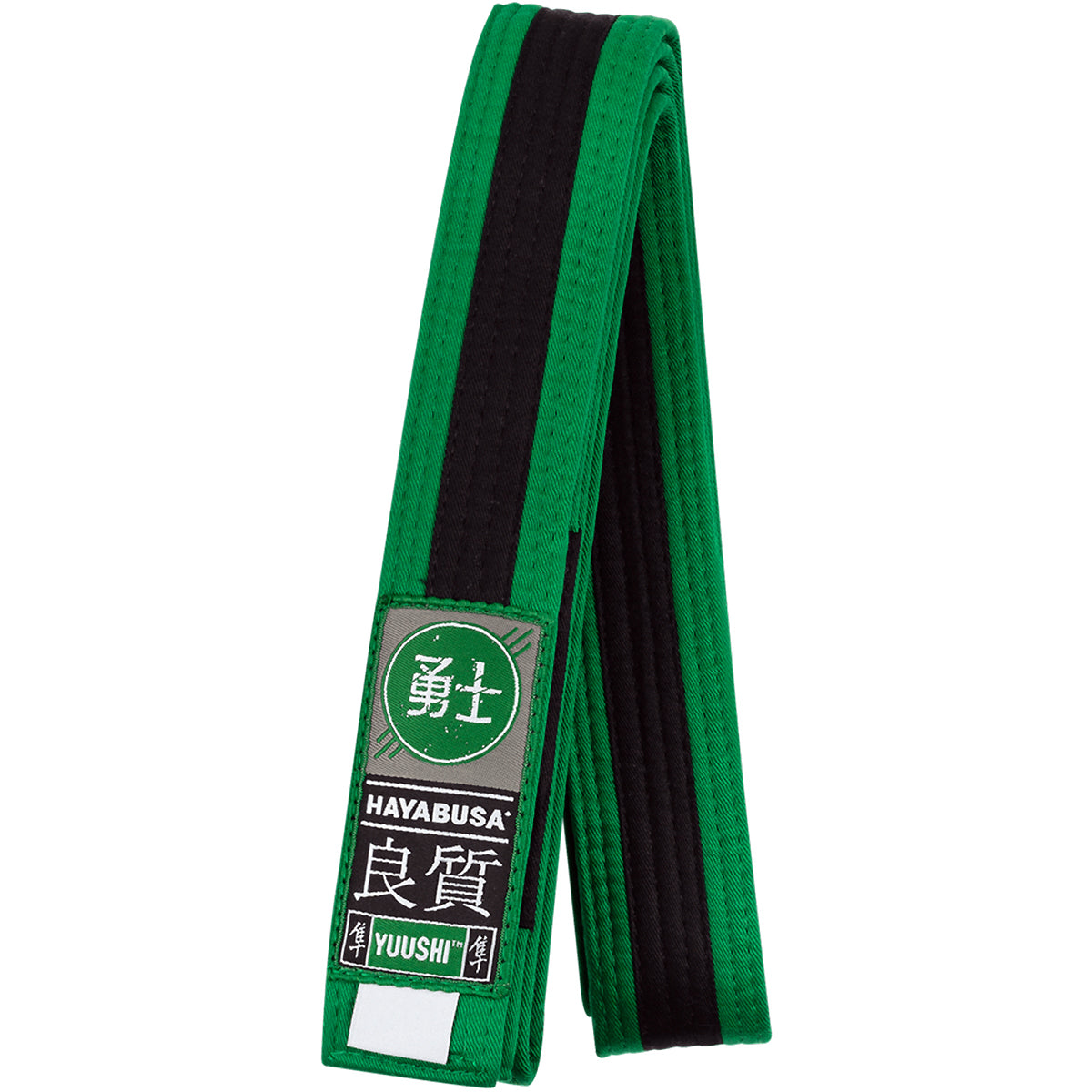 Hayabusa Youth Jiu Jitsu Belt Green Black Forza Sports