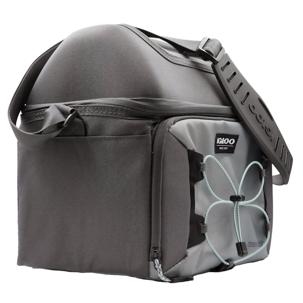Igloo 22 - Can MaxCold Voyager Hardtop Gripper Cooler Bag - Gray - Forza Sports
