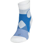 Balega Support Quarter Length Running Socks - Palace Blue/White Balega