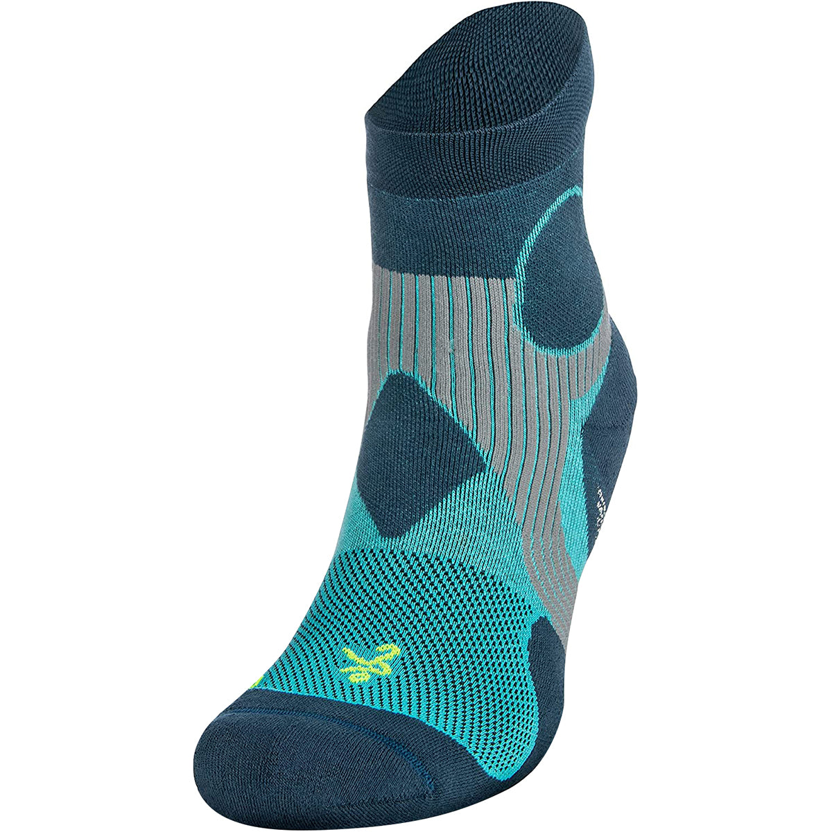 Balega Support Quarter Length Running Socks - Blue Legion Blue Balega