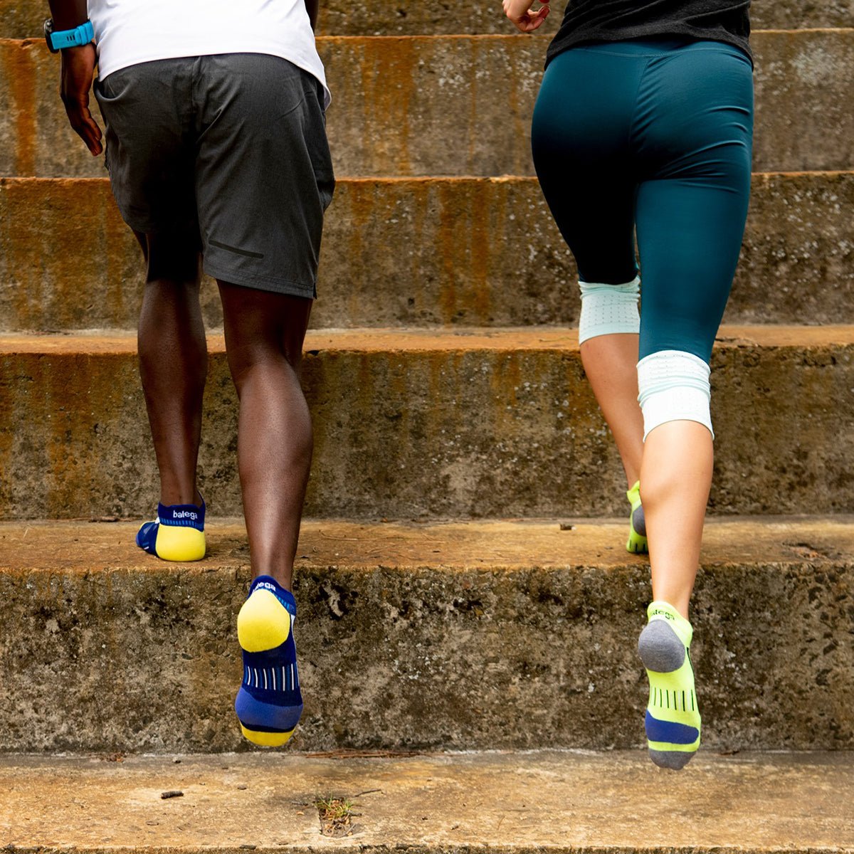 Balega Hidden Comfort No Show Running Socks - Cherry/Denim - Forza Sports