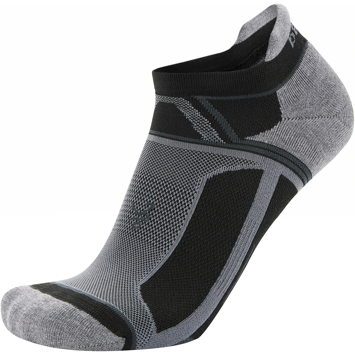 Balega Hidden Contour Recycled No Show Running Socks - Black Balega