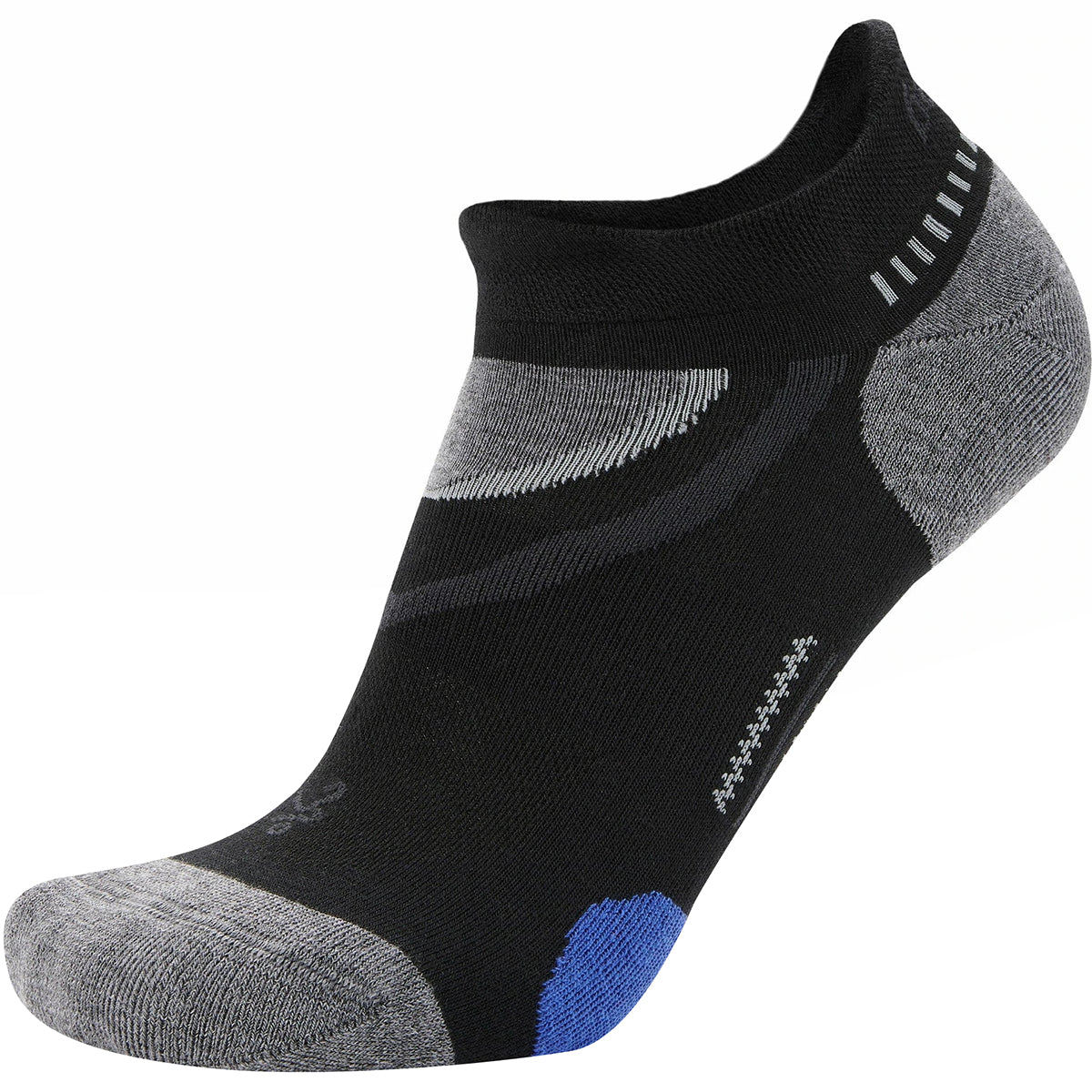 Balega Ultra Glide No Show Running Socks - Black Balega