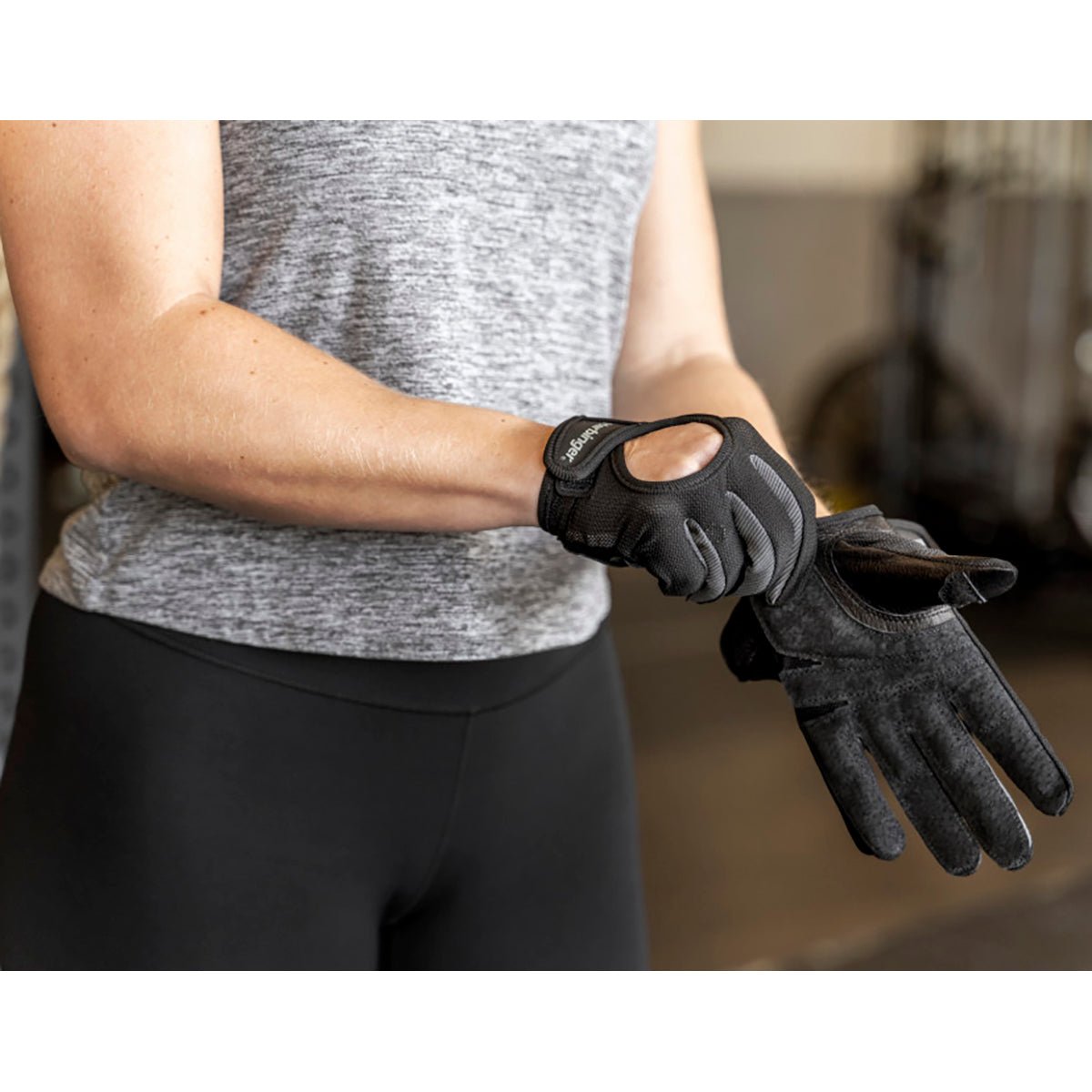 Harbinger Women's Power Protect Fitness Gloves - Black - Forza Sports