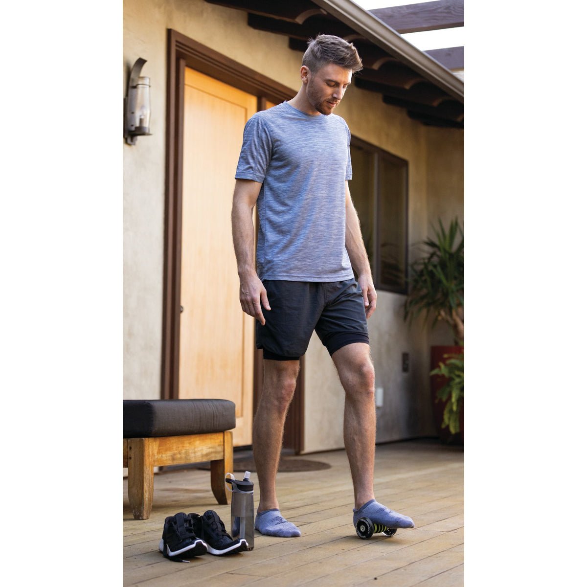 TriggerPoint NANO LTE Foot Massage Roller - Black/Lime - Forza Sports