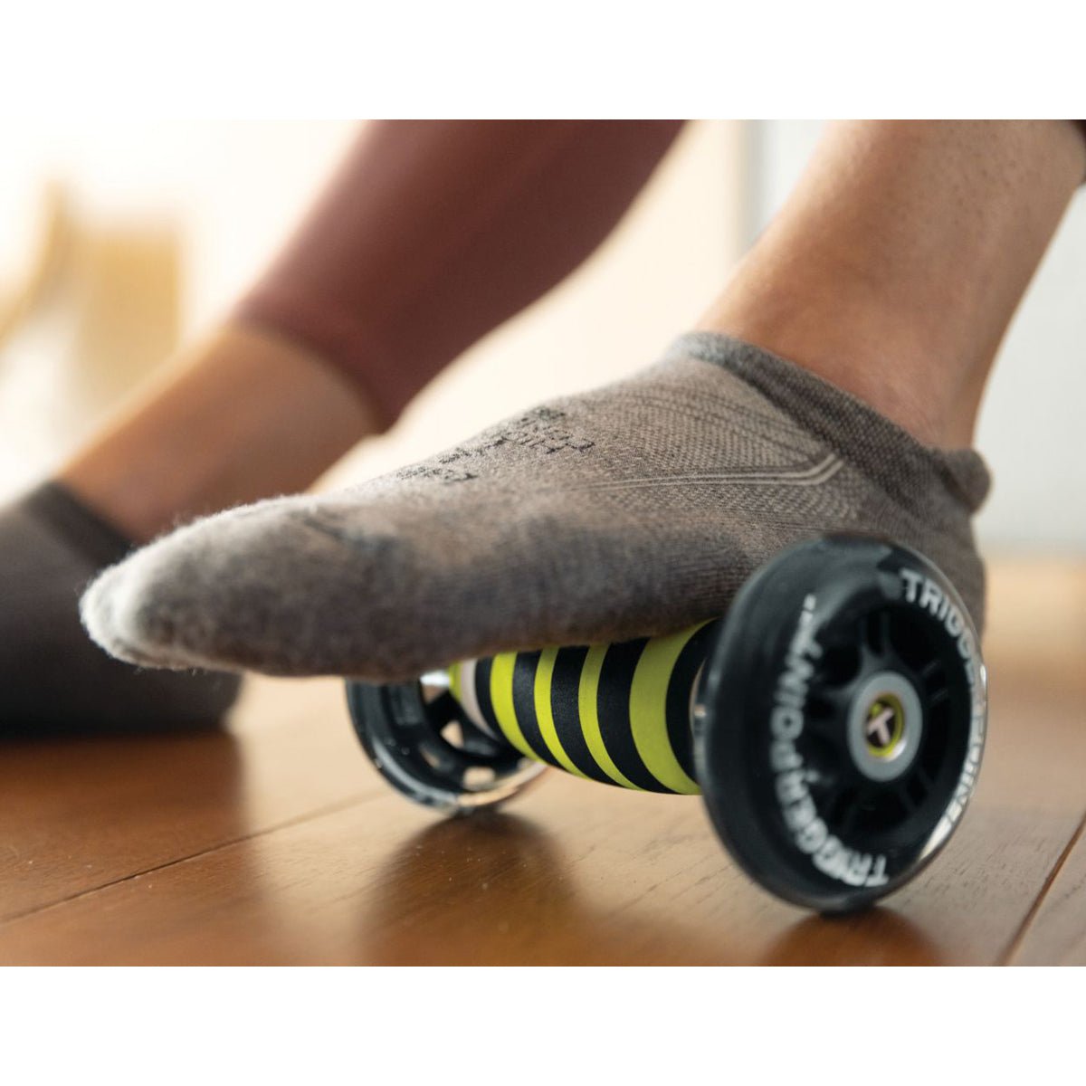 TriggerPoint NANO LTE Foot Massage Roller - Black/Lime - Forza Sports