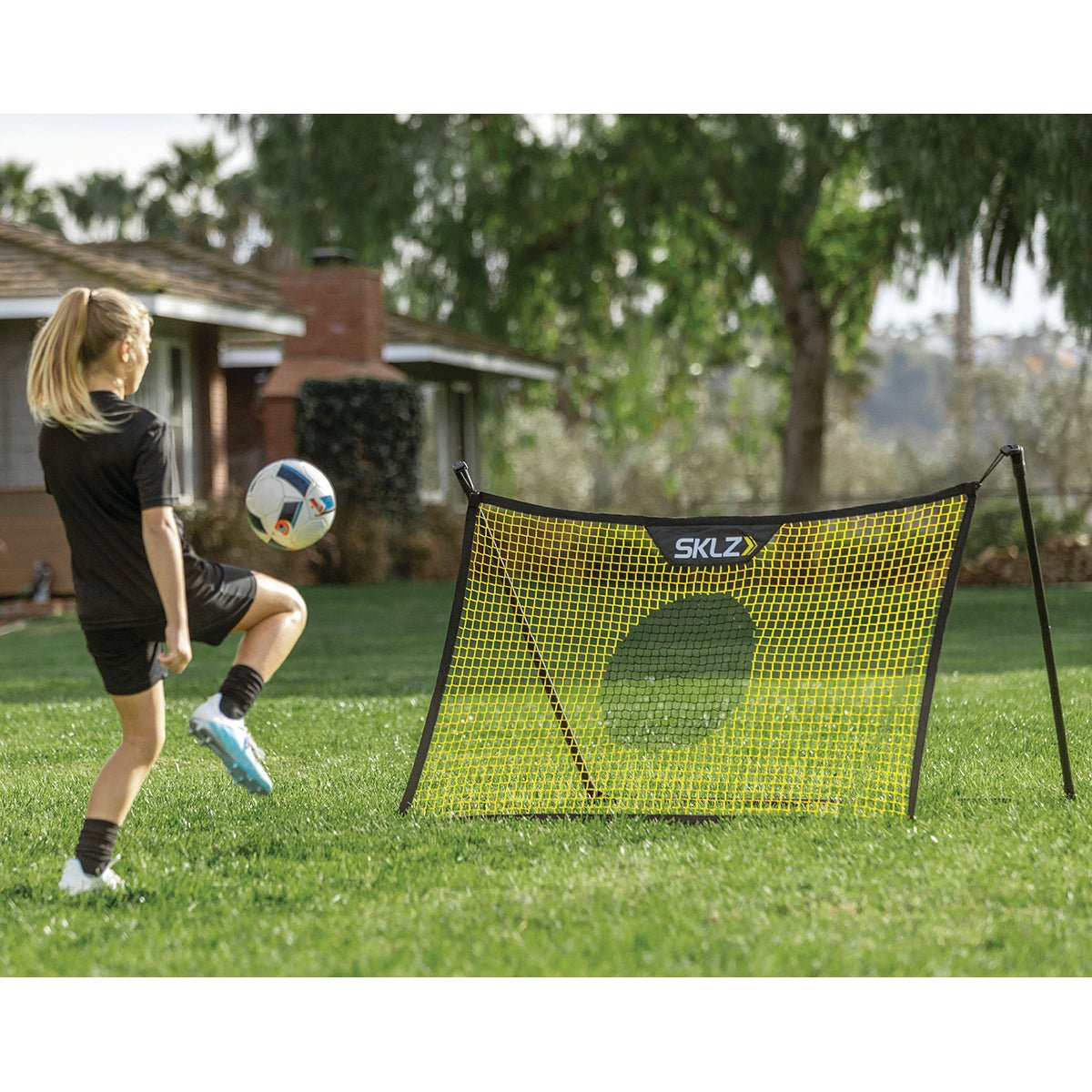 SKLZ Soccer Trainer 5' x 3' Solo Net – Forza Sports