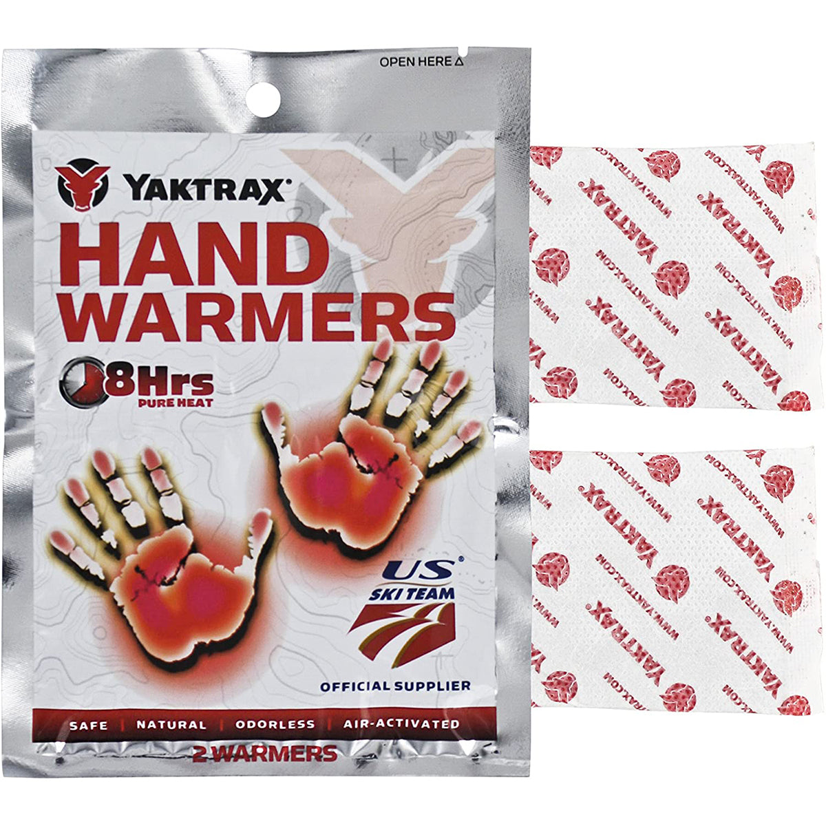 Yaktrax Air Activated Natural Hand Warmers - 10-Pack Yaktrax