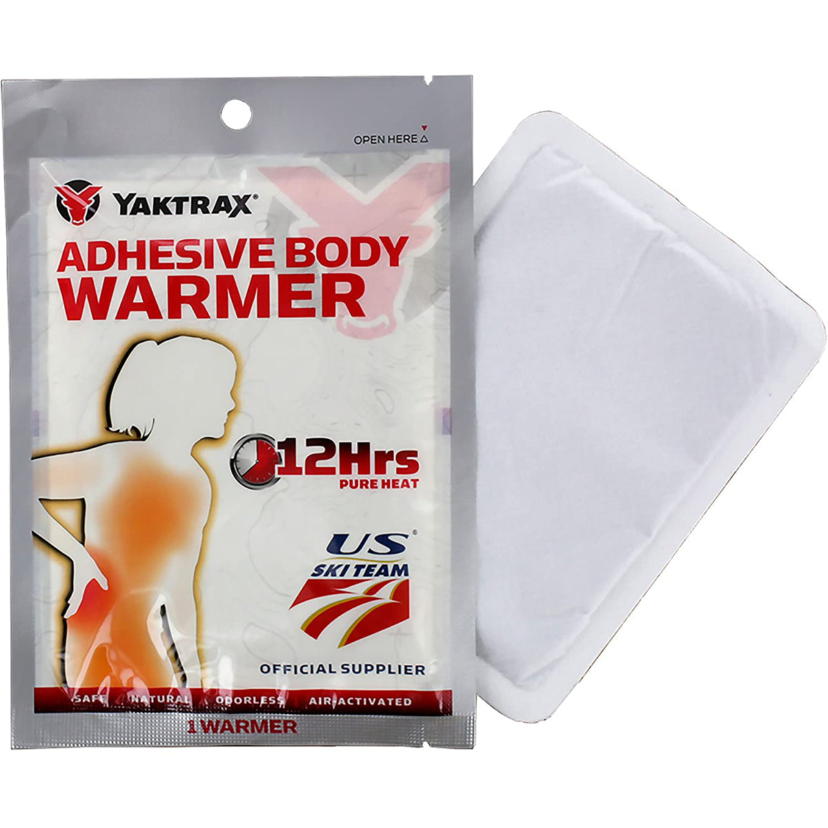 Yaktrax Adhesive Air Activated Natural Body Warmers - 10-Pack Yaktrax