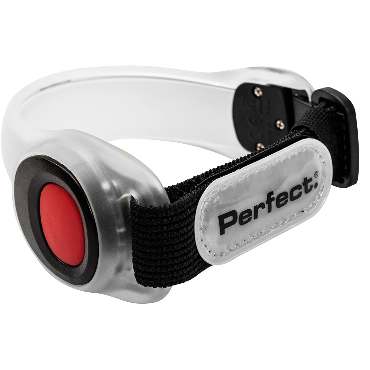 परफेक्ट फिटनेस एलईडी सेफ्टी आर्म बैंड - क्लियर - फोर्ज़ा स्पोर्ट्स