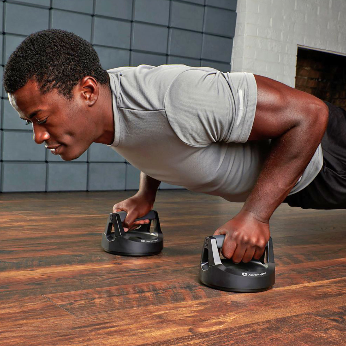 Harbinger Push-Up Pro Fitness Trainer - Black Harbinger
