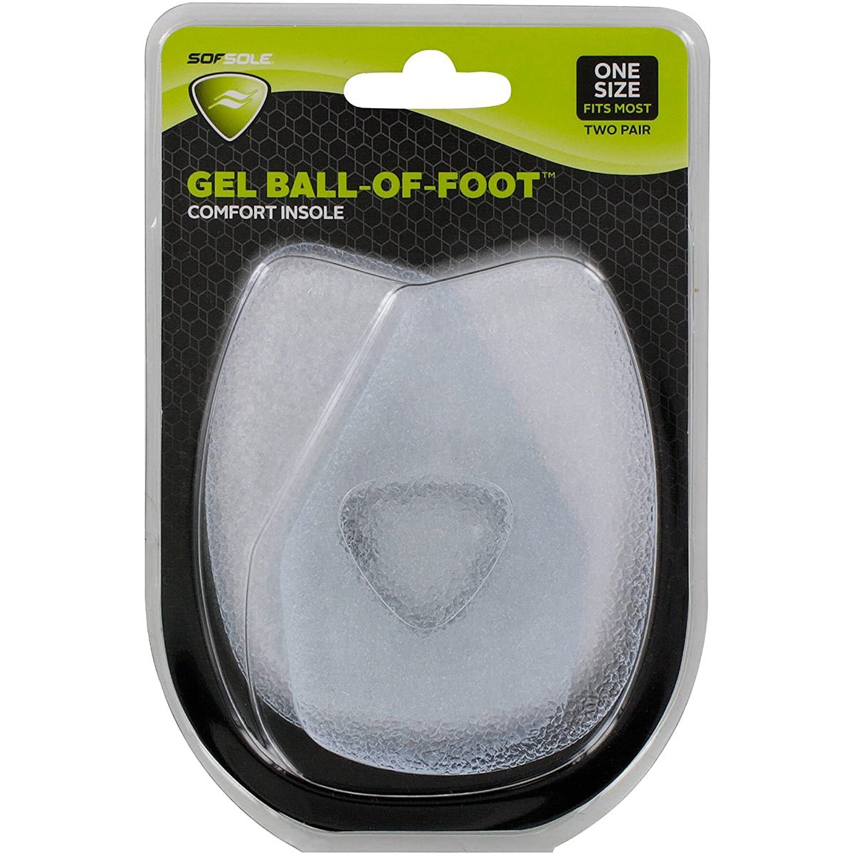 Sof Sole Ball - of - Foot Gel Cushion Inserts - Forza Sports