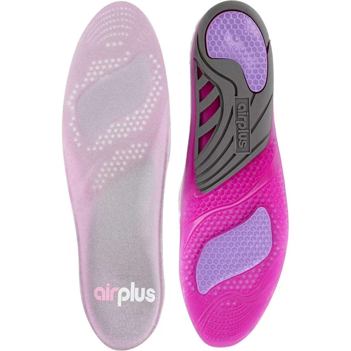 Airplus Women's Size 5-11 Amazing Active Breathable Lightweight Gel Shoe Insole Airplus