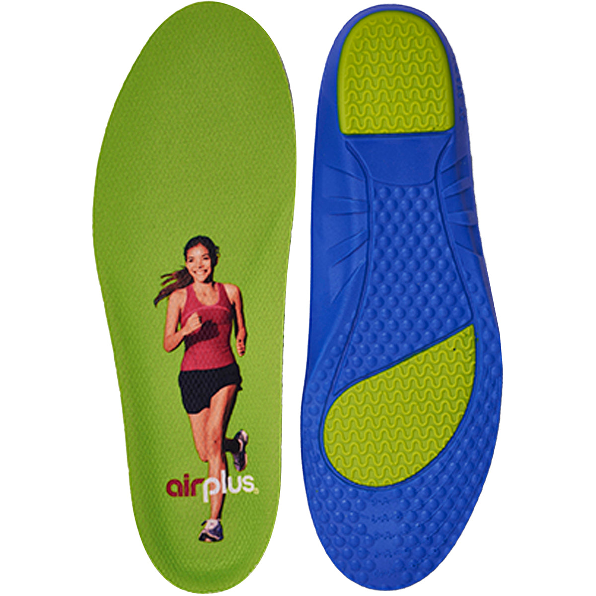 Airplus Women's Size 5-11 Ultra Sport Memory Comfort Full Length Shoe Insoles Airplus