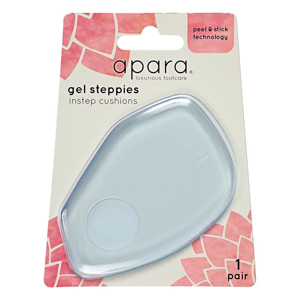 Sof Sole Apara Women's Gel Steppies Instep Cushions - Clear - Forza Sports