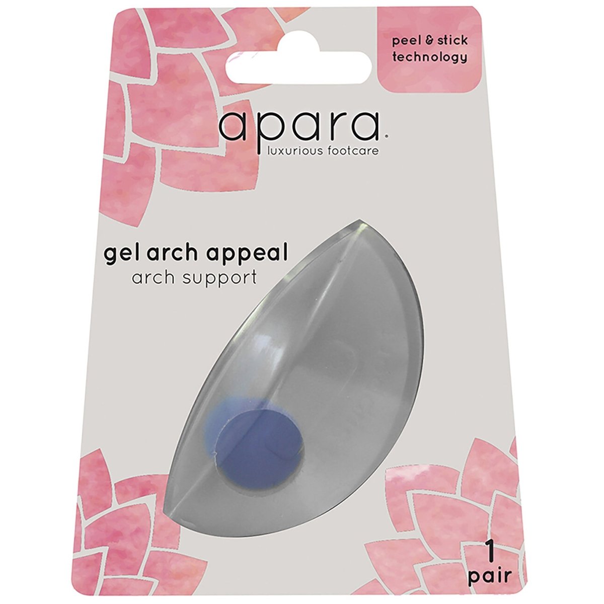 Sof Sole Apara Women's Gel Arch Appeal Support Shoe Insoles - Clear - Forza Sports