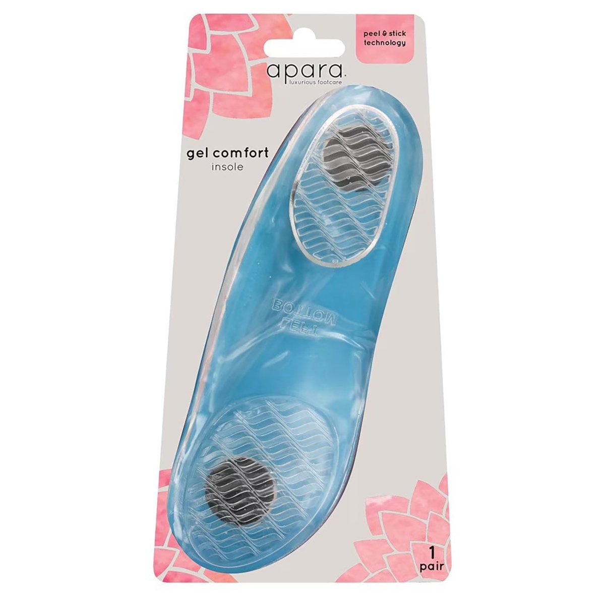 Sof Sole Apara Women's Gel Comfort Shoe Insoles - Clear - Forza Sports