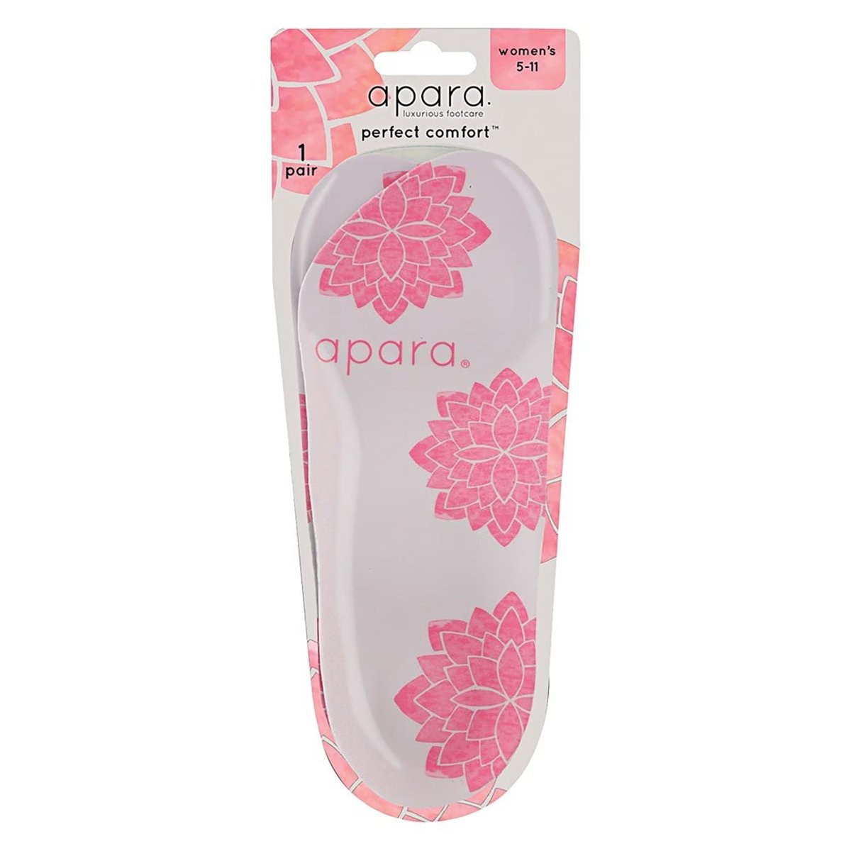 Sof Sole Apara Women's Fashion Perfect Comfort Shoe Insoles - Pink/White - Forza Sports