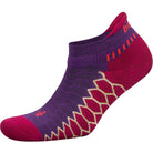 Balega Silver No Show Running Socks - Ultra Violet/Pinkberry - Forza Sports