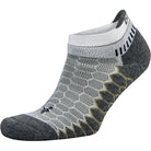 Balega Silver No Show Running Socks - White/Gray - Forza Sports