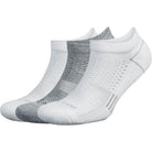 Balega Zulu No Show Running Socks 3-Pack - White/Multi Balega