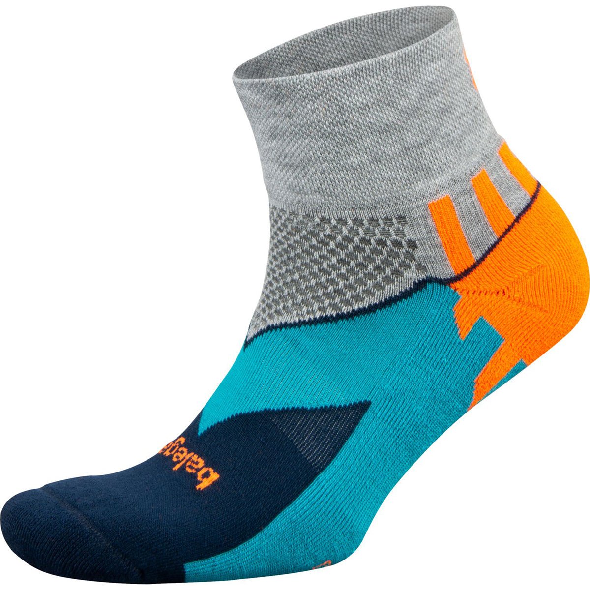 Balega Enduro Quarter Running Socks - Midgray/Ink - Forza Sports