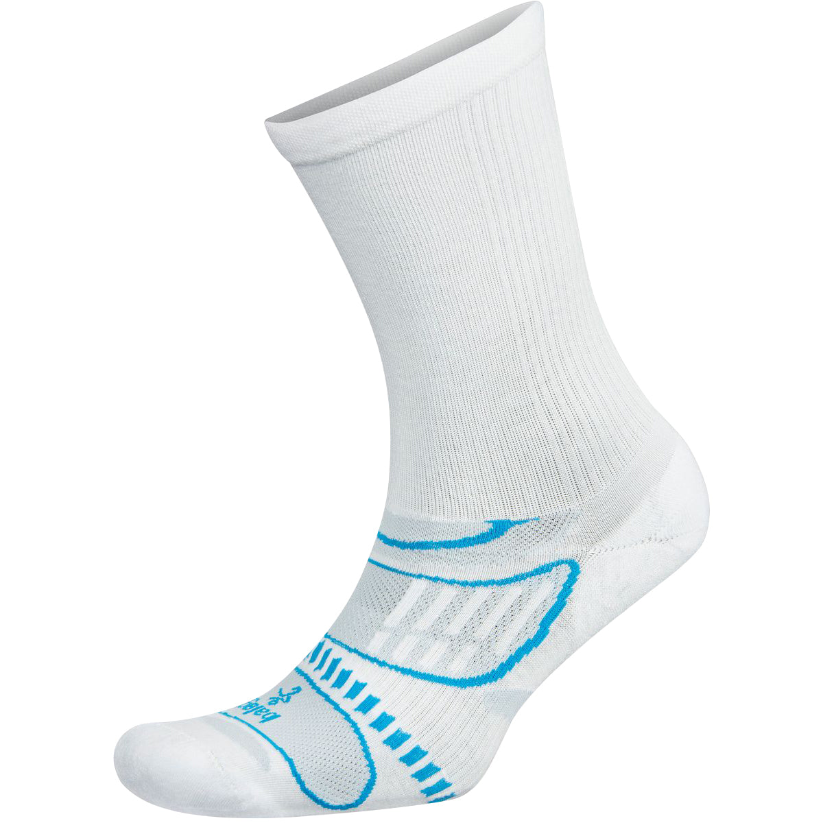 Balega UltraLight Crew Running Socks White/French Blue – Forza