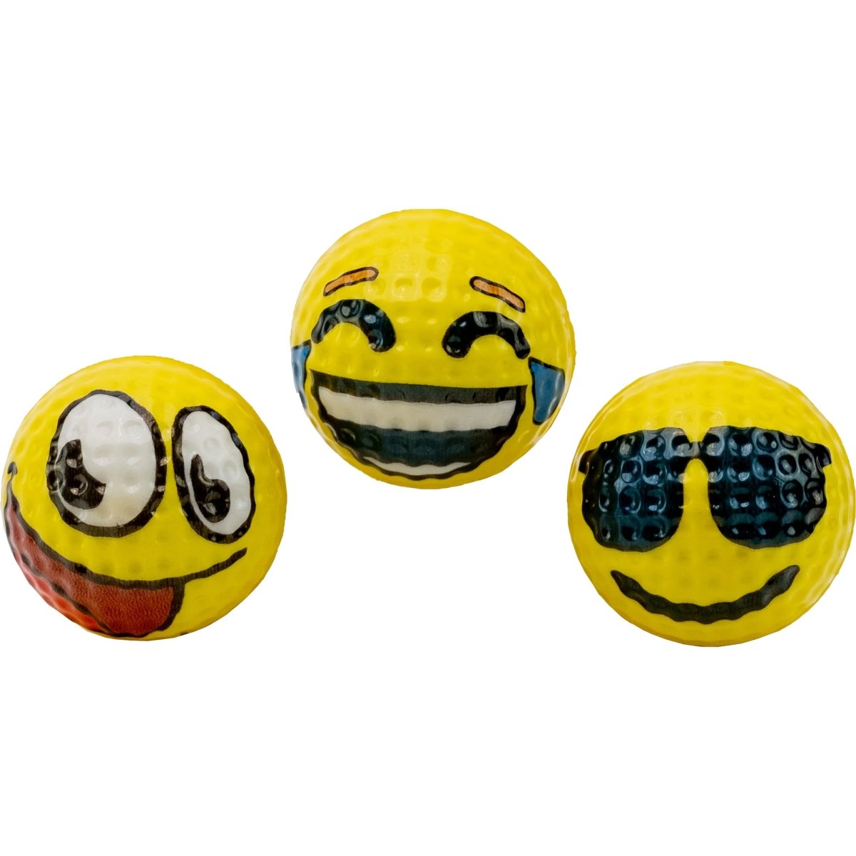 Izzo Golf Emoji Character Foam Practice Balls - Forza Sports