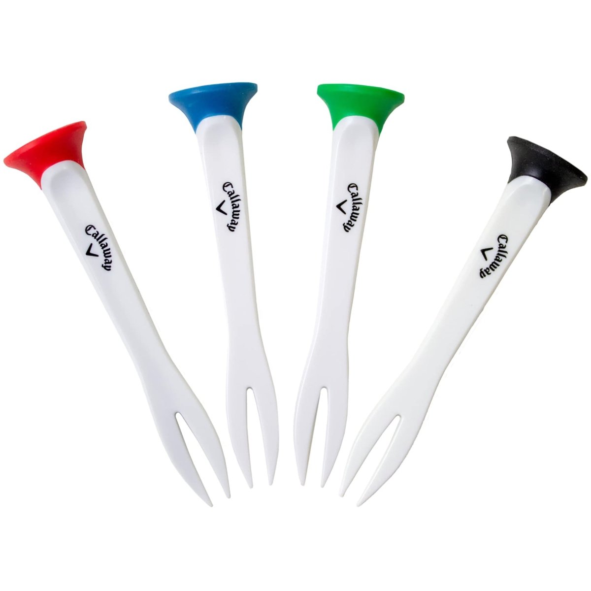 Callaway Golf 4 Pack Par-Tee Quick Fix High Performance 3.75" Plastic Tees - Forza Sports
