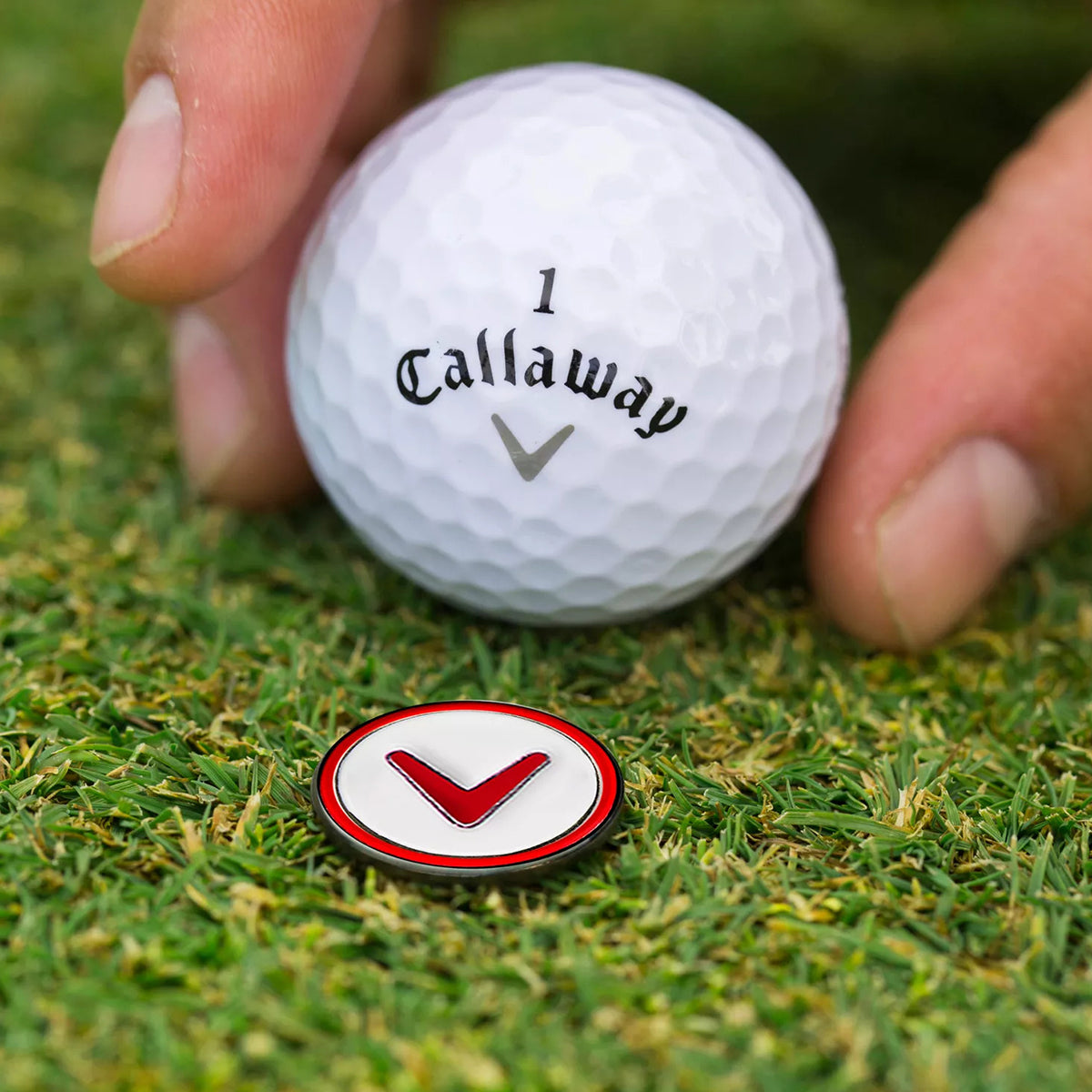 Callaway Dual-Mark Poker Chip Golf Ball Marker Callaway