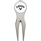 Callaway Divot Repair Tool and Golf Ball Marker - Silver Callaway