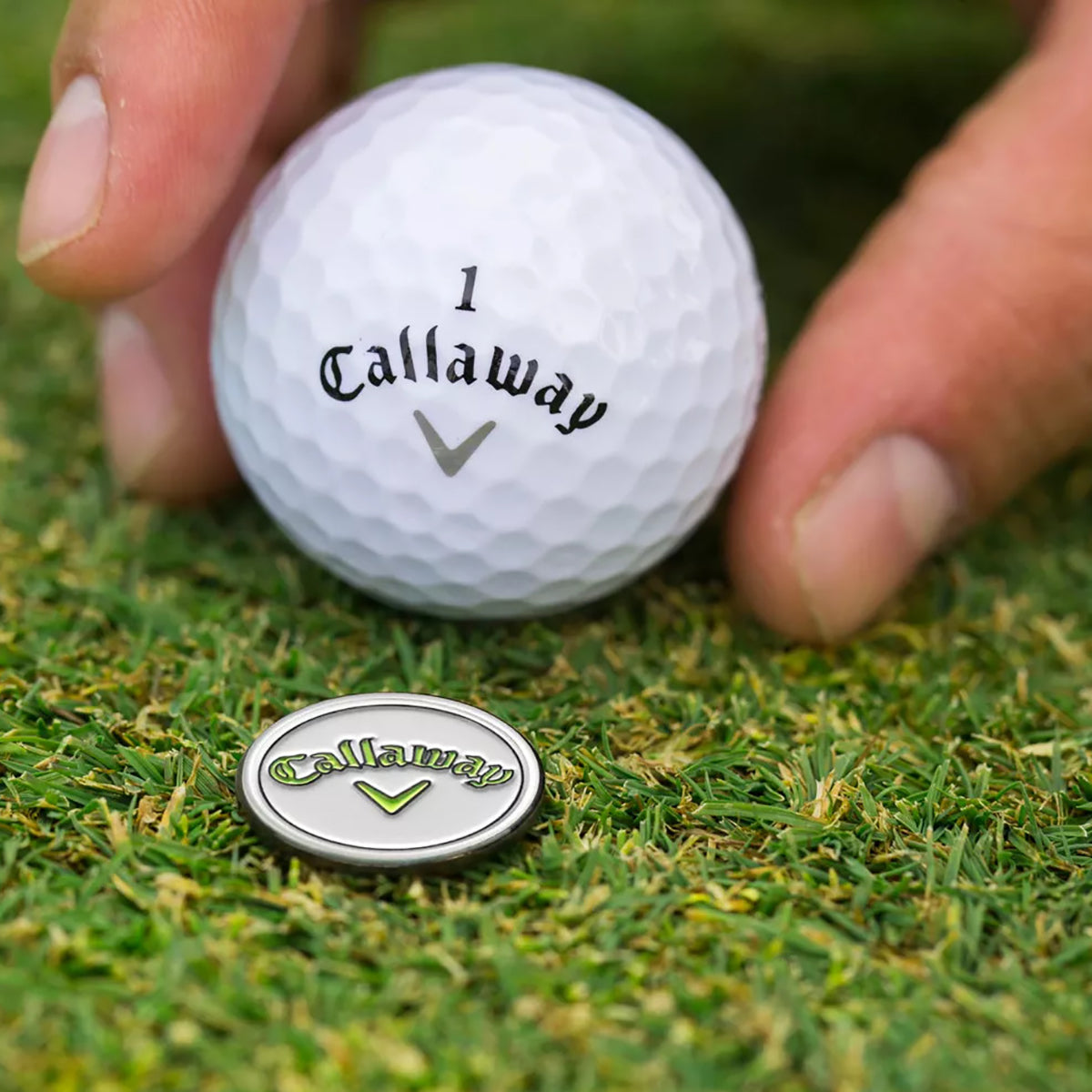 Callaway Dual-Mark Poker Chip Golf Ball Marker Callaway