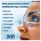 JAWS 1 oz. Spit Antifog Lens Gel 6-Pack Just Add Water