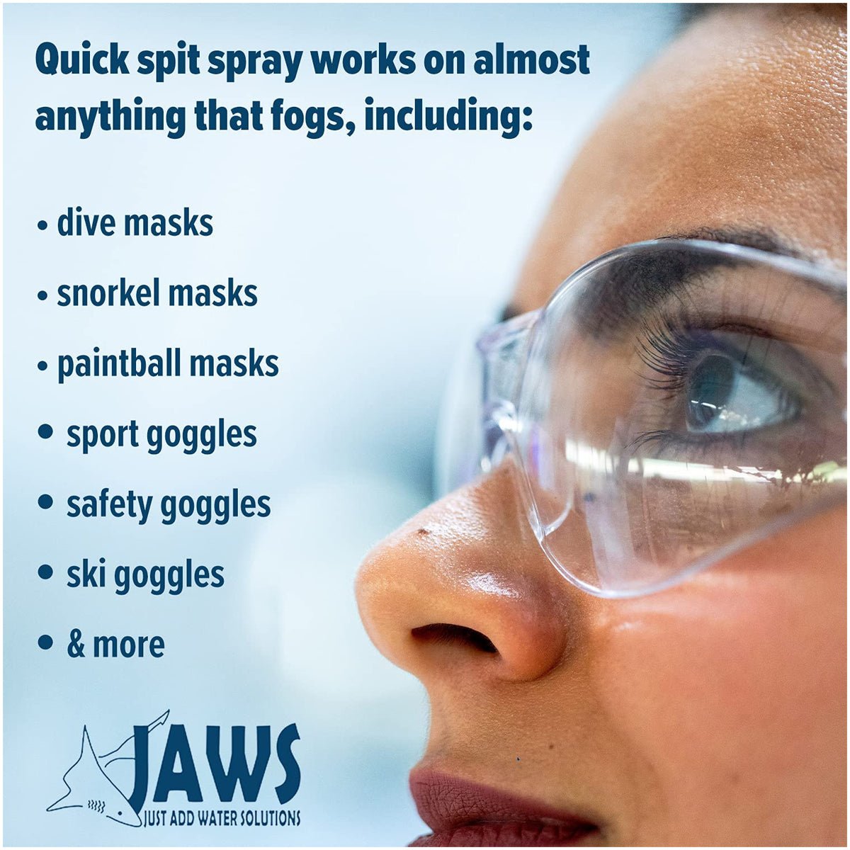 JAWS Quick Spit 1 oz. Anti-Fog Spray Formula - Forza Sports