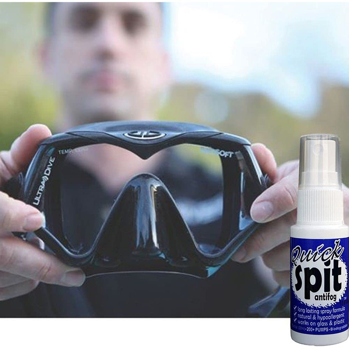 JAWS Quick Spit 1 oz. Anti-Fog Spray Formula - Forza Sports