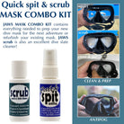 JAWS Scrub and Quick Spit Combo Kit for Water Sports and Gear JAWS