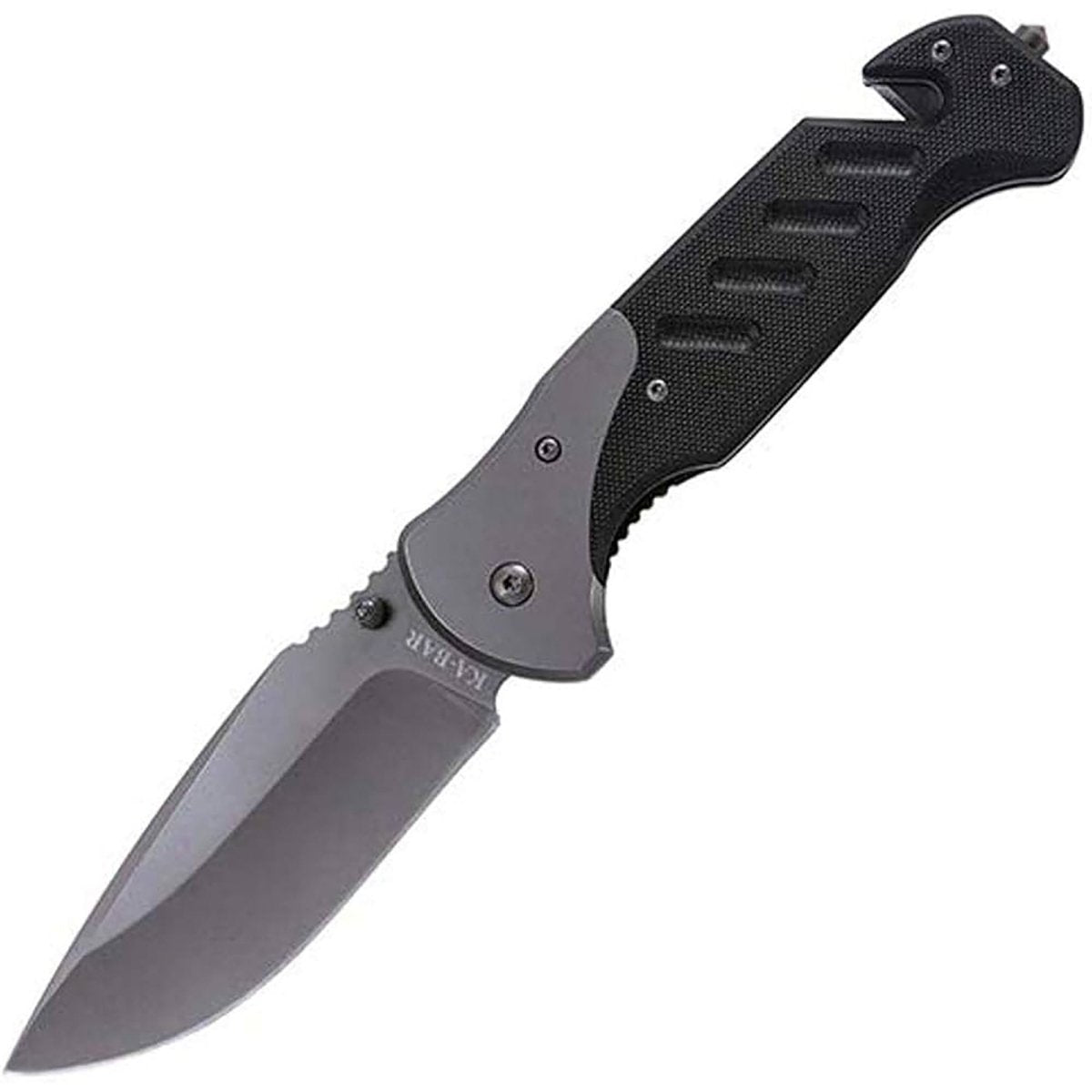 Ka-Bar Coypu Folder - 8.75" Overall - 3.75" Stainless Steel Blade - Black - Forza Sports