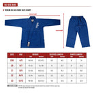 Venum Kids Contender Brazilian Jiu-Jitsu Gi - Blue Venum