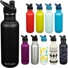 Klean Kanteen 27 oz. Classic Narrow Bottle with Sport Cap Klean Kanteen