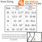 Shock Doctor Knee/Patella Support Wrap with Dual Strap Compression - Black Shock Doctor